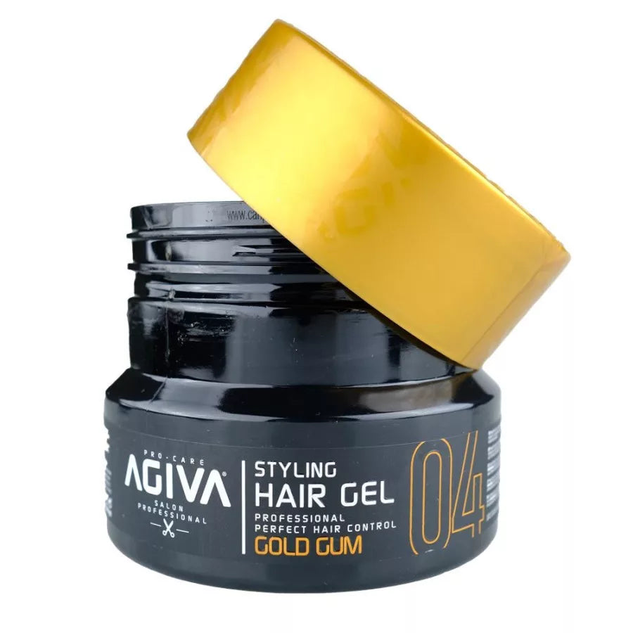 AGIVA Hair Styling Gel 04++ Gum HaIR Gold Power 700 ml