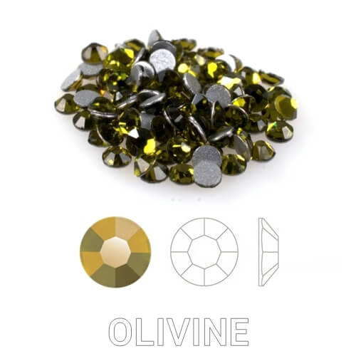 Profinails kristálykő tégelyben 25 db Olivine s20