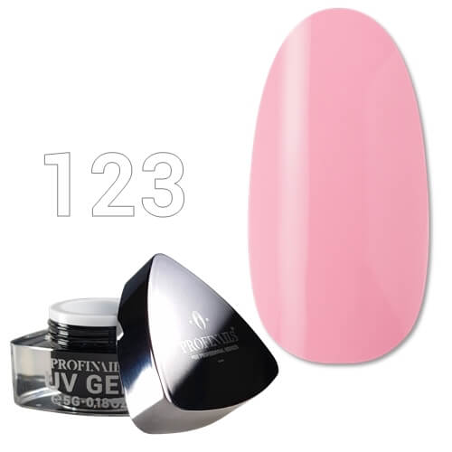Profinails UV színes zselé No. 123