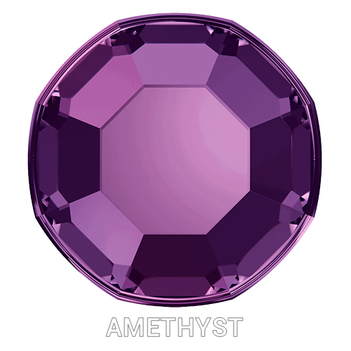 Swarovski elements #2000 ss3 Amethyst 20db