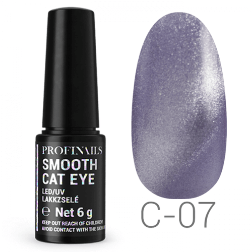 Profinails Smooth Cat Eye LED/UV lakkzselé 6g No. C-07