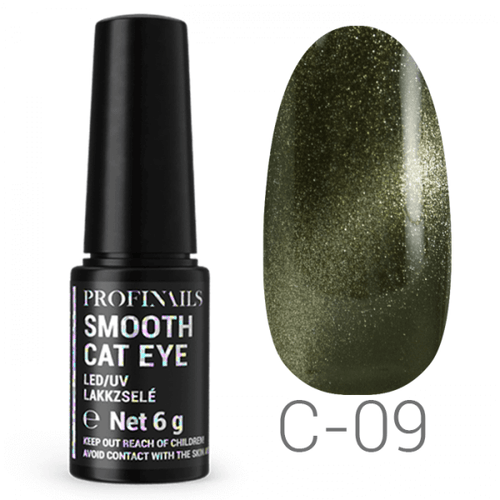 Profinails Smooth Cat Eye LED/UV lakkzselé 6g No. C-09
