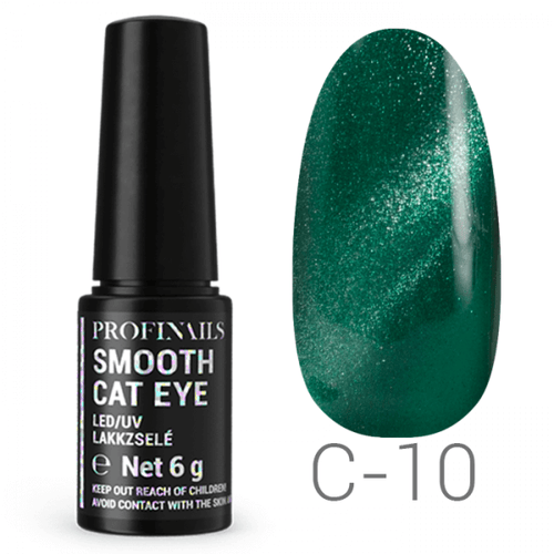 Profinails Smooth Cat Eye LED/UV lakkzselé 6g No. C-10