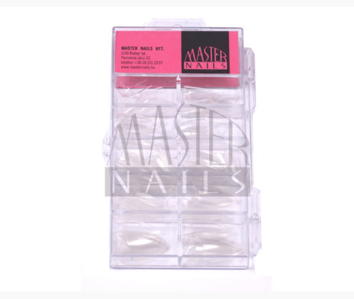 Master N. Műköröm TIP szett 100db-os Stiletto Clear