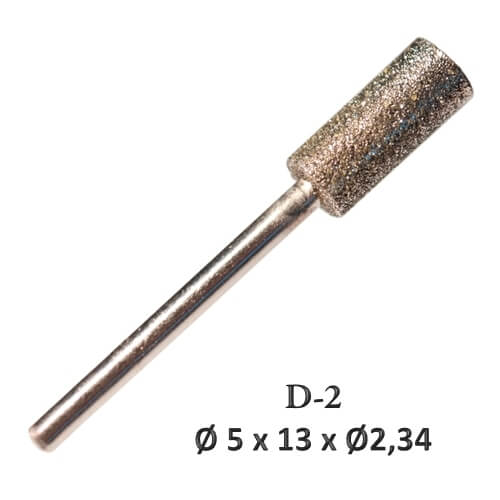 Csiszolófej Diam. D-2 henger 5x13 mm