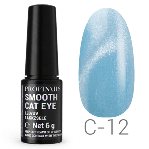 Profinails Smooth Cat Eye LED/UV lakkzselé 6g No. C-12