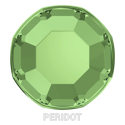 Swarovski elements #2000 ss3 Peridot 20db