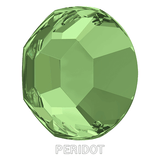 Swarovski elements #2000 ss3 Peridot 20db – 2. kép