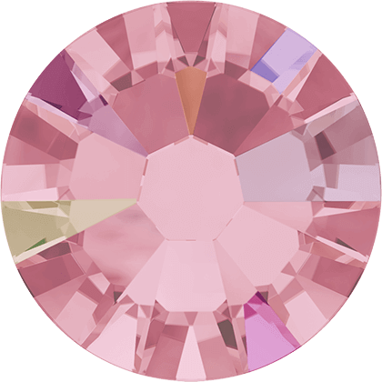 Swarovski elements #2058 ss9 Effects 20db Light Rose AB