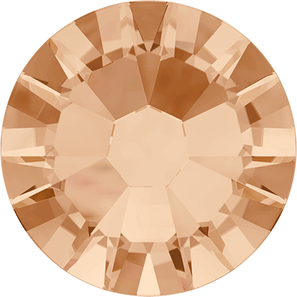 Swarovski elements #2058 ss7 Colors 100db Light Peach