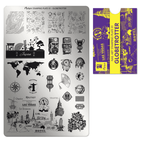 Moyra nyomdalemez No.001 Globetrotter