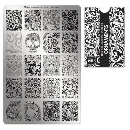 Moyra nyomdalemez No.003 Ornaments