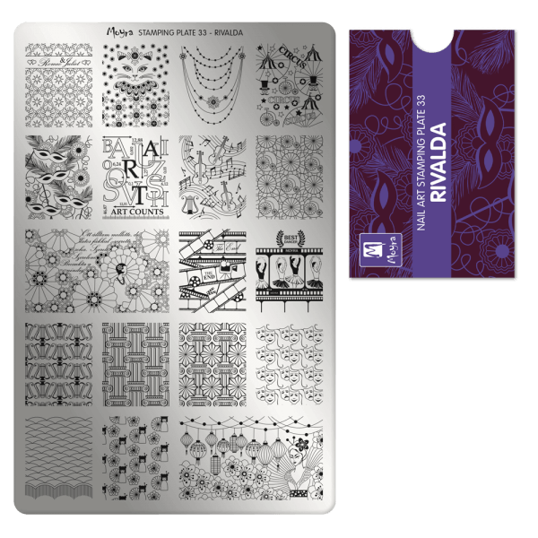 Moyra nyomdalemez No.033 Rivalda
