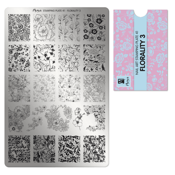 Moyra nyomdalemez No.041 Florality 3