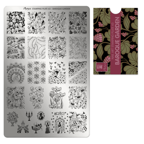 Moyra nyomdalemez No.063 Baroque garden