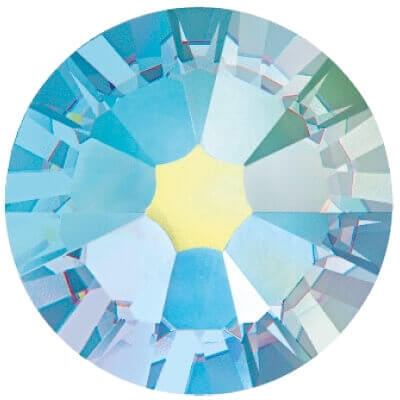 Swarovski elements #2058 ss7 Effects 20db Aquamarine AB