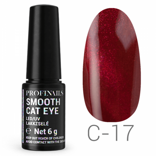 Profinails Smooth Cat Eye LED/UV lakkzselé 6g No. C-17