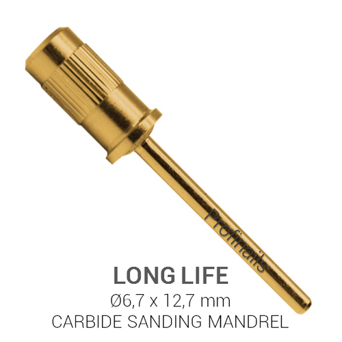 Csiszológyűrű tartó tengely (Mandrel Carbide Gold)