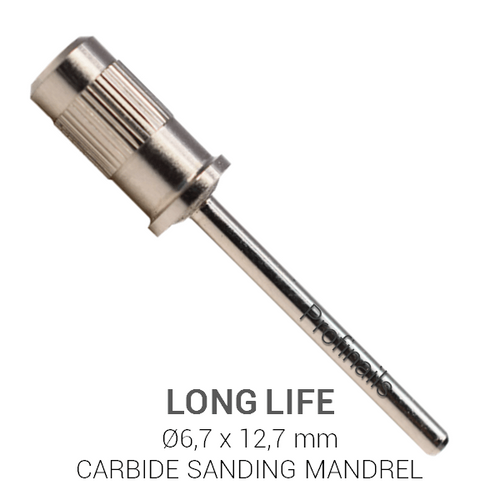 Csiszológyűrű tartó tengely (Mandrel Carbide Silver)
