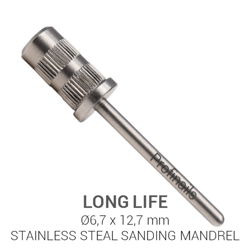 Csiszológyűrű tartó tengely (Mandrel Stainless Steel)