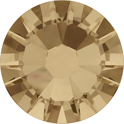 Swarovski elements #2058 ss7 Effects 20db Crystal Golden Shadow