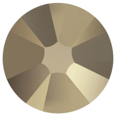Swarovski elements #2058 ss16 Effects 20db Crystal Metallic Light Gold