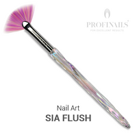 Profinails Aurore Boreale Nail Art legyező díszítő ecset Sia Flush – 2. kép