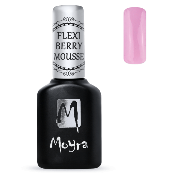 Moyra Lakkzselé Flexi Base - Berry Mousse 10ml