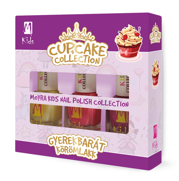 Moyra Kids körömlakk szett Cupcake