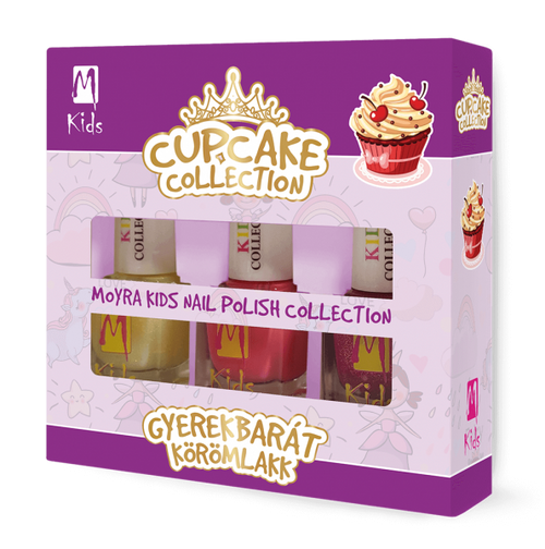 Moyra Kids körömlakk szett Cupcake