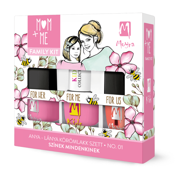 MOM+ME family kit No. 01 – Anya-Lánya körömlakk szett