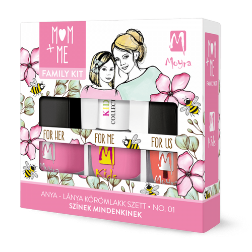 MOM+ME family kit No. 01 – Anya-Lánya körömlakk szett