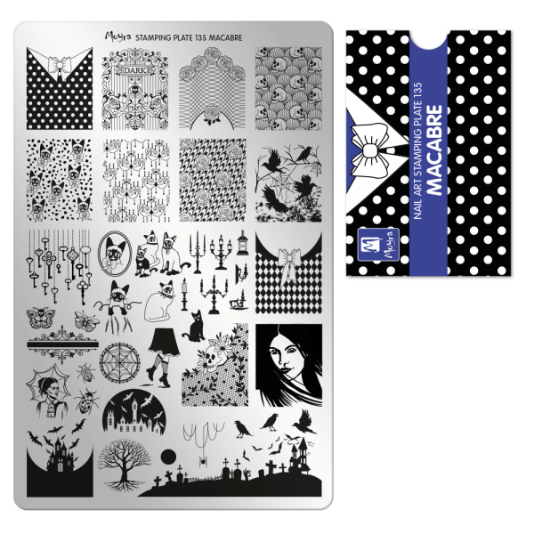 Moyra nyomdalemez No.135 Macabre