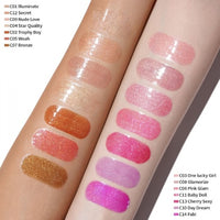 Oulac Crystal Shine lip-gloss szájfény 4.5ml No. C14 Fab – 3. kép
