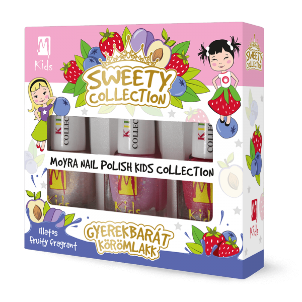 Moyra kid's körömlakk szett Sweety