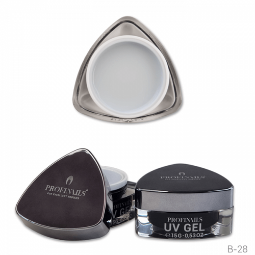 Profinails Builder Gel LED/UV építőzselé 15 g B-28 Milky White