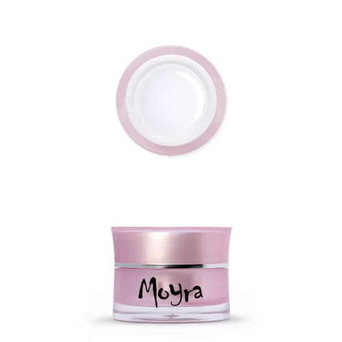 Moyra UV körömépítő zselé 5g Souffle Baby White
