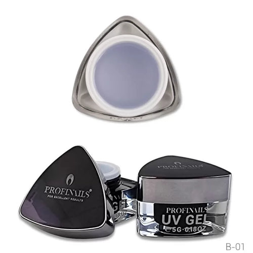 Profinails Builder Gel LED/UV építőzselé 05 g B-01 Fast Clear
