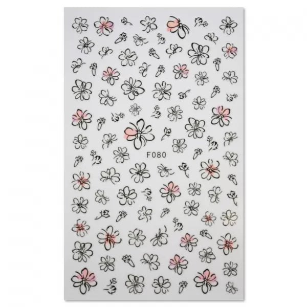 Profinails Seal Nail Art matrica No. F 080