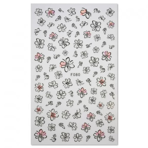 Profinails Seal Nail Art matrica No. F 080