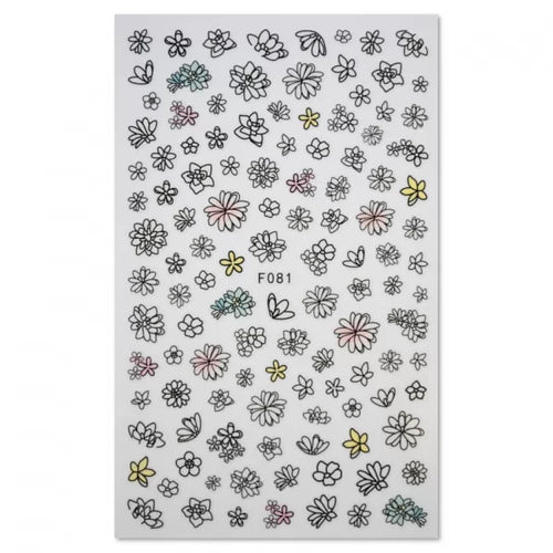 Profinails Seal Nail Art matrica No. F 081