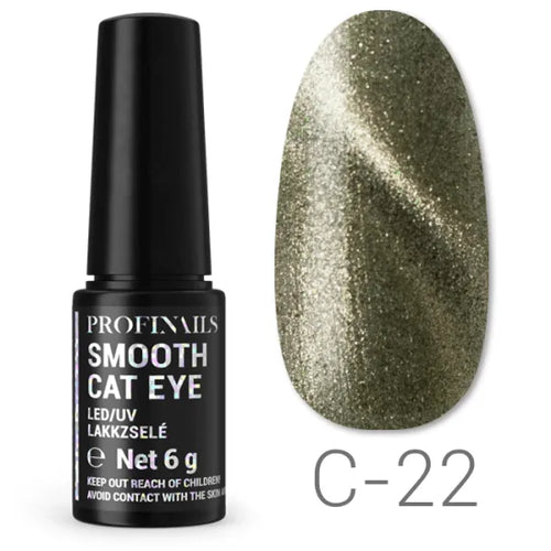Profinails Smooth Cat Eye LED/UV lakkzselé 6g No. C-22