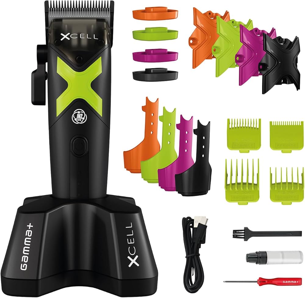 Gamma+ Xcell professzionális hajvágó Vector In2 motorral