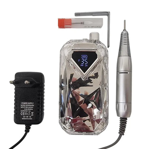 SPT-111 - Műkörmös akkumulátoros csiszológép - Diamond Crystal (5 V 35 000 RPM)