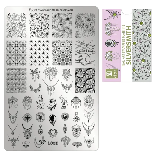 Moyra nyomdalemez No.146 Silversmith