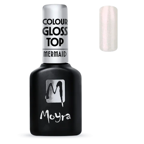 Moyra Colour gloss fedőzselé 10 ml No. 01 Mermaid
