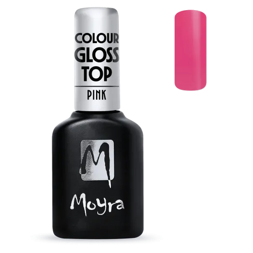 Moyra Colour gloss fedőzselé 10 ml No. 02 Pink