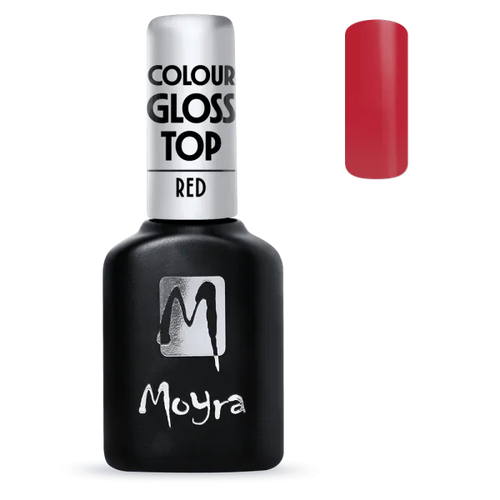 Moyra Colour gloss fedőzselé 10 ml No. 03 Red