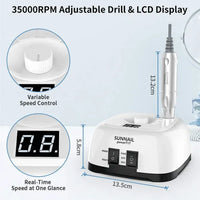 POWER T17 - Műkörmös csiszológép 25W 35 000 RPM – 9. kép