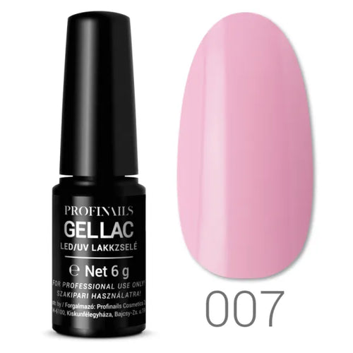Profinails LED/UV lakkzselé 6 g No. 007 Fairy Dust Pink